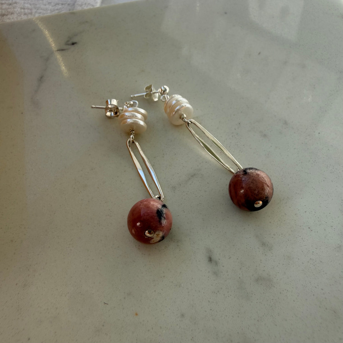 Linear Drop Earrings