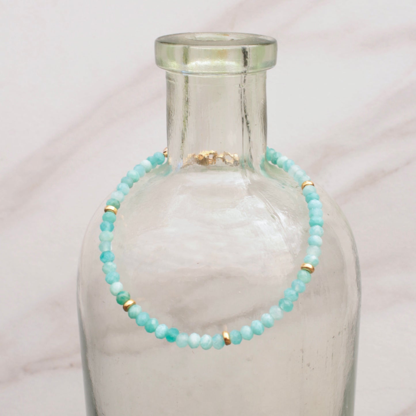 amazonite gemstone bracelet