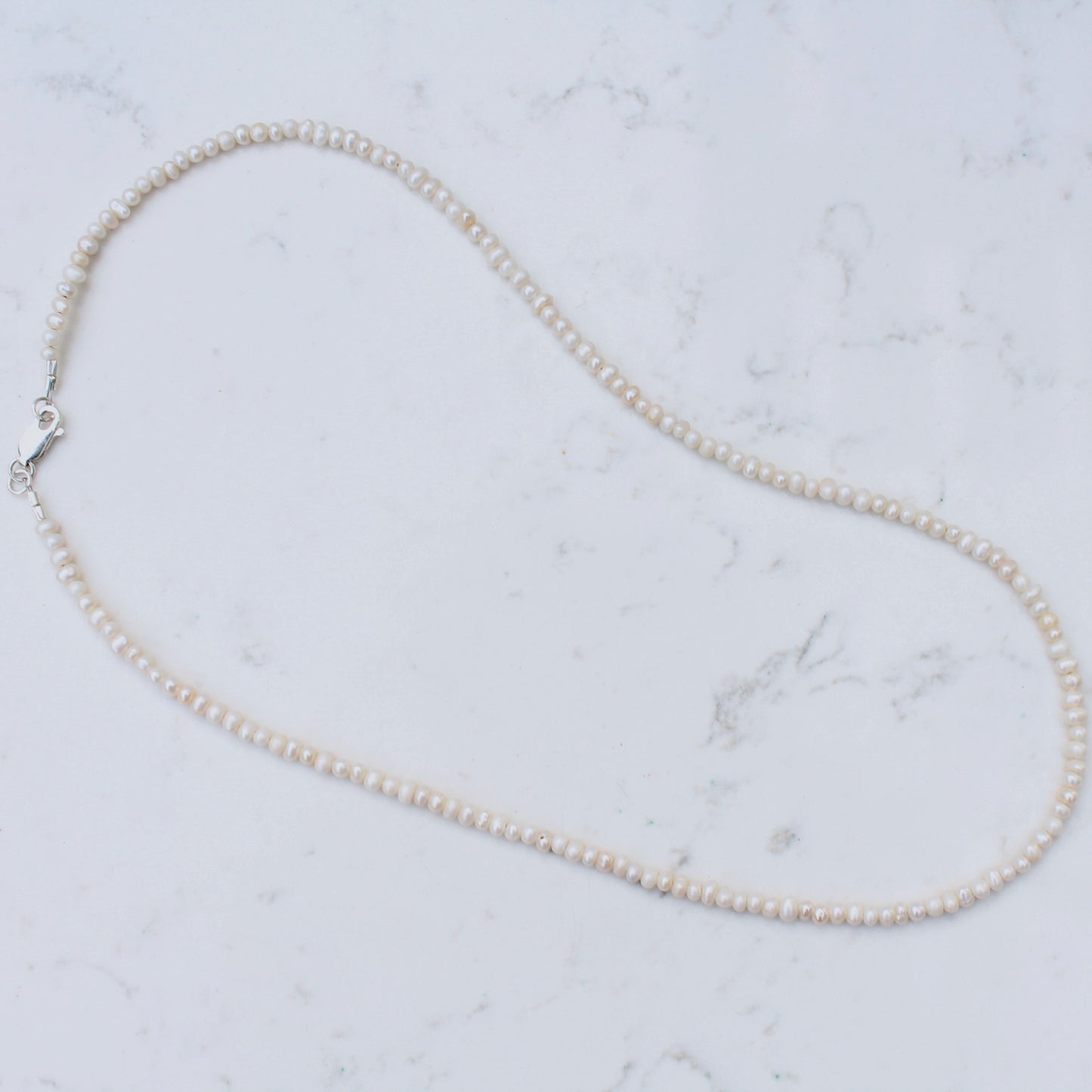 Tiny Pearl Choker Necklace