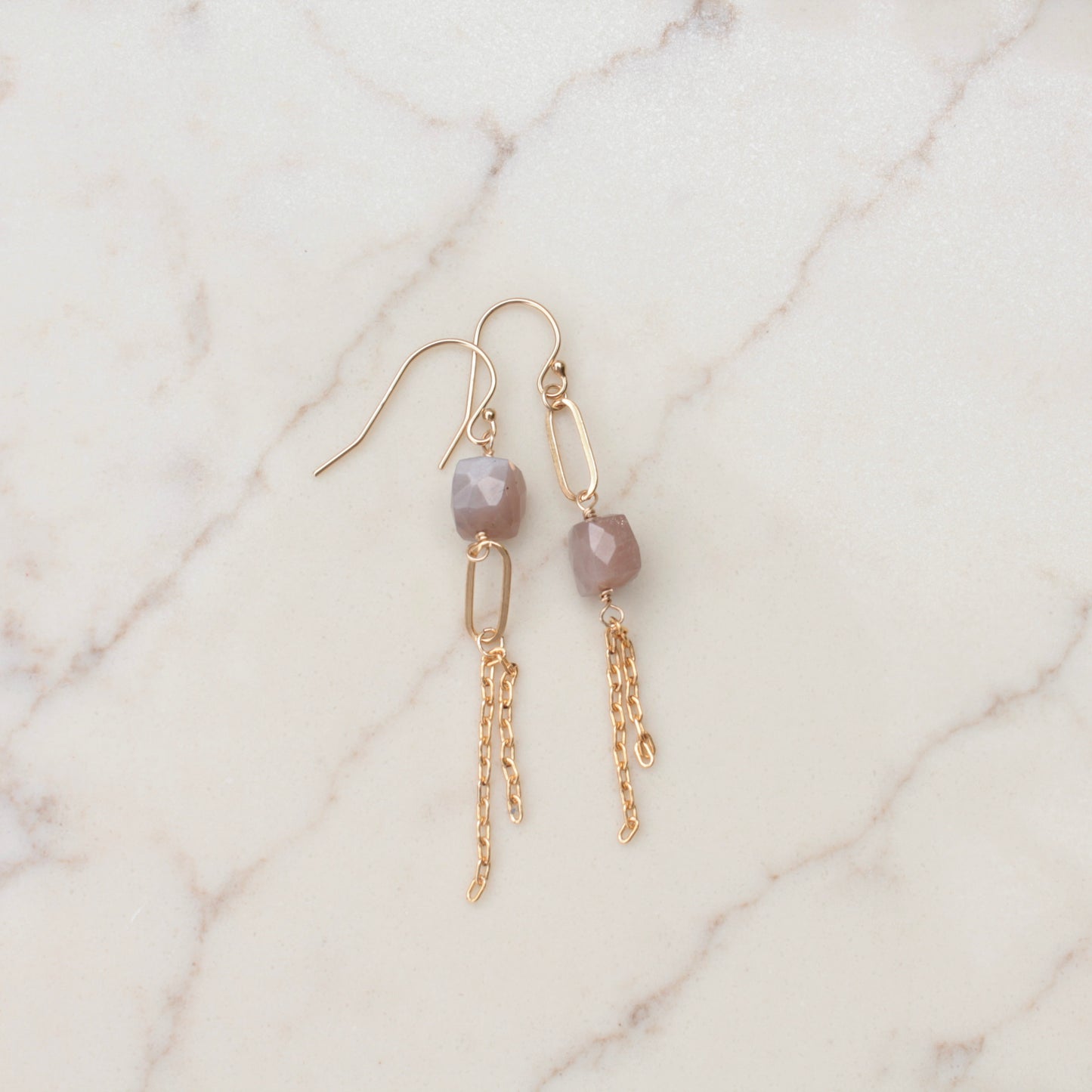 Germstone Earrings - Plumage Jewelery