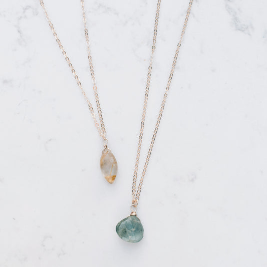 gold pearl filled chain