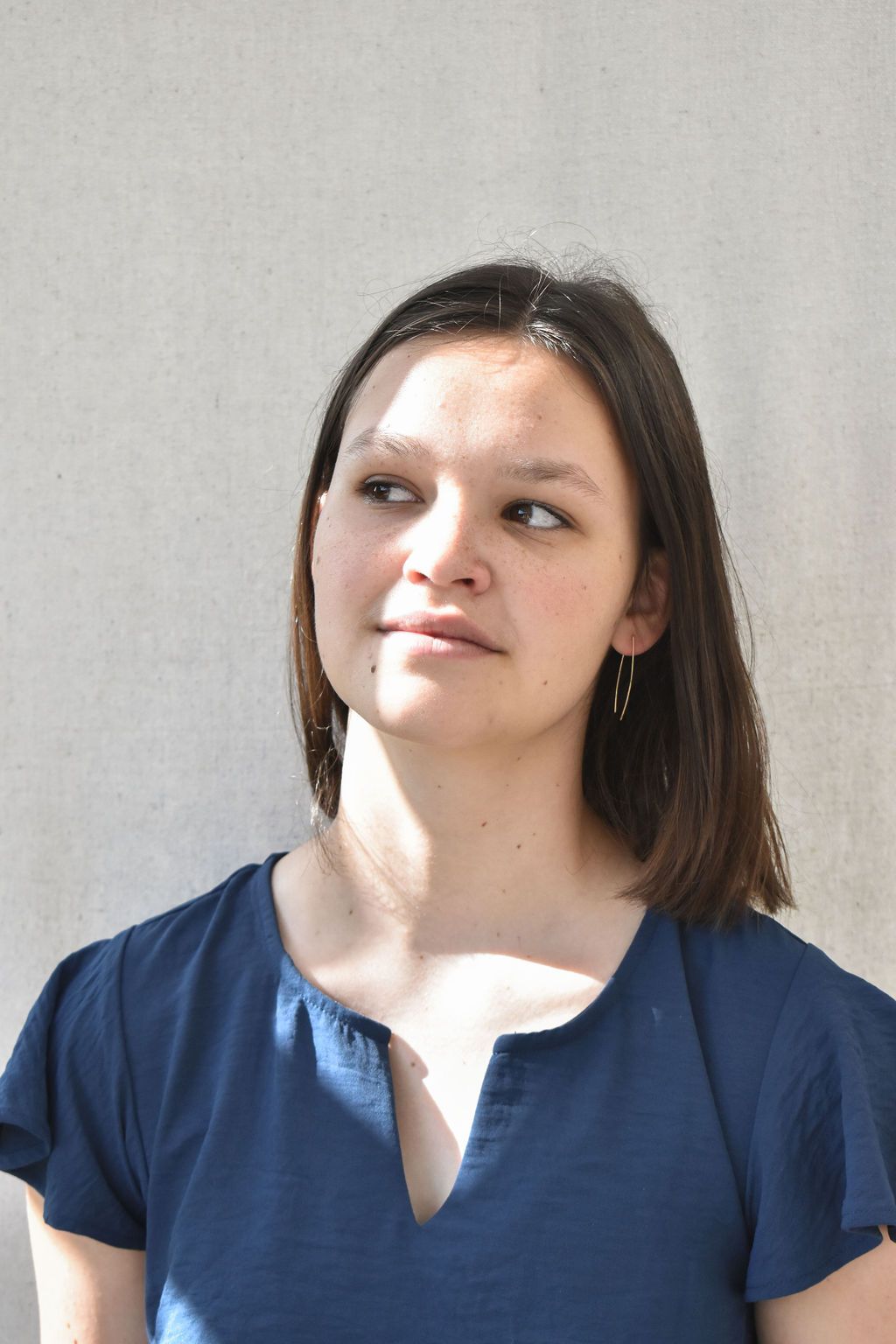 Varga Gold Filled Threader Earrings