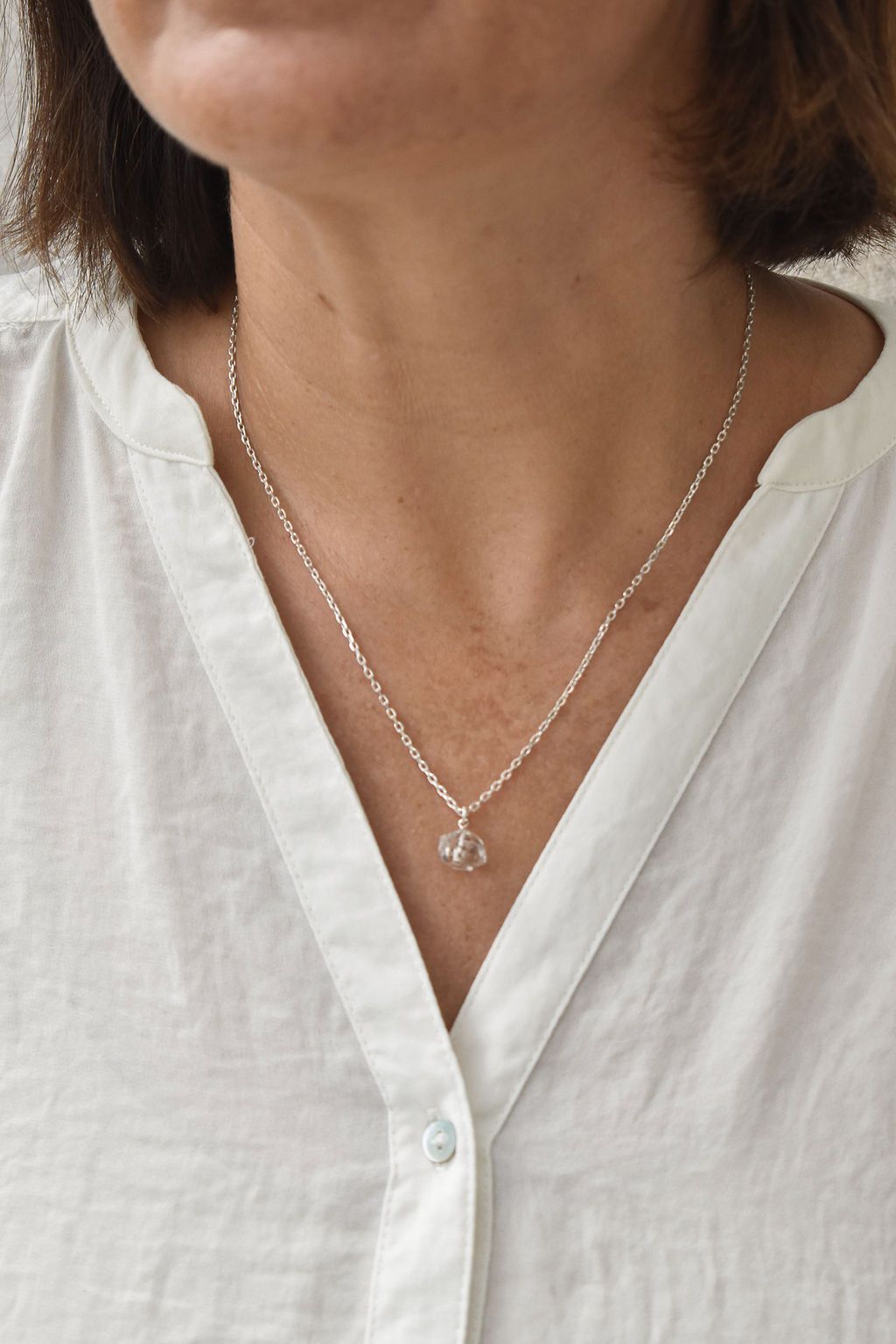 Herkimer Diamond Necklace