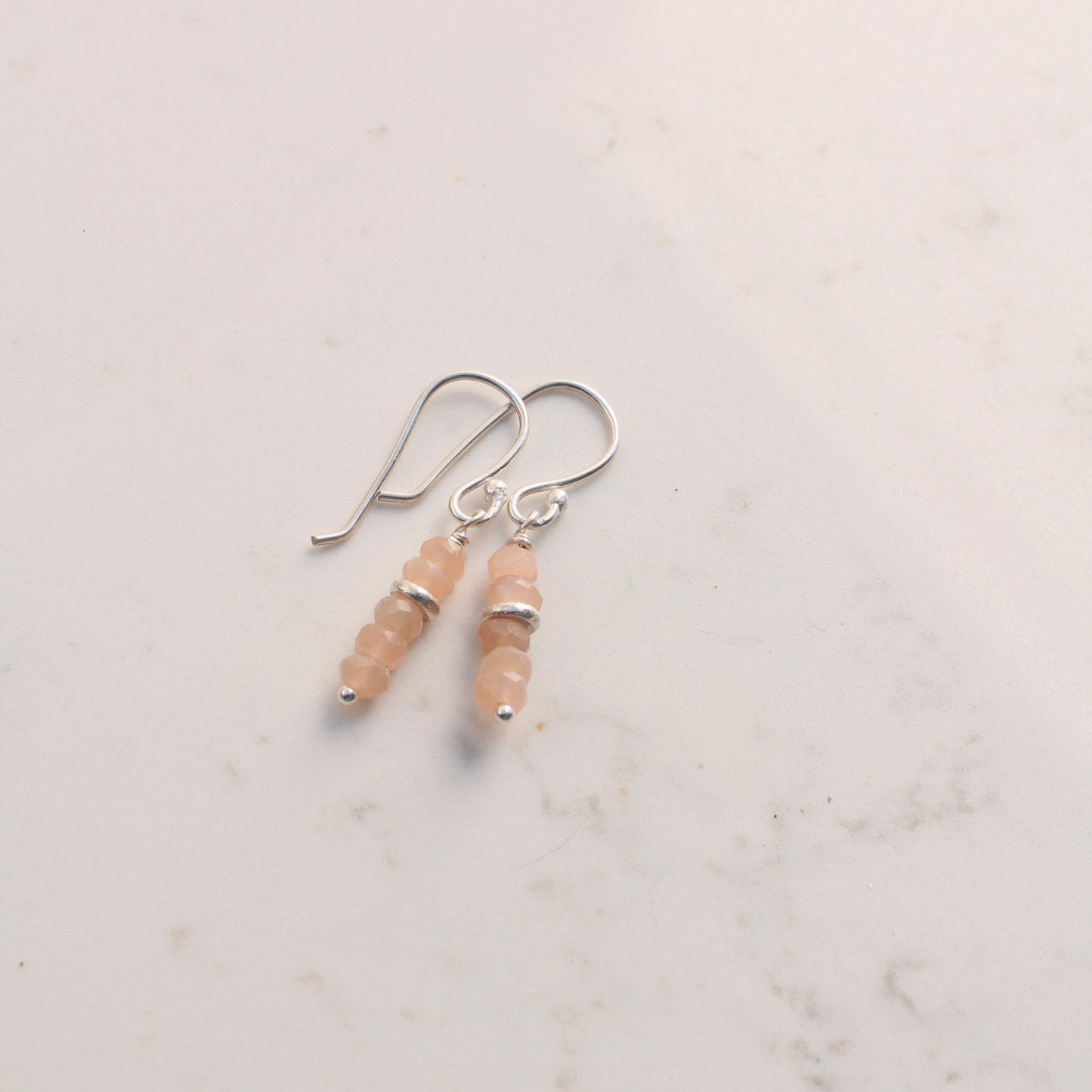 Mini Gemstone Stacks with Sterling Silver