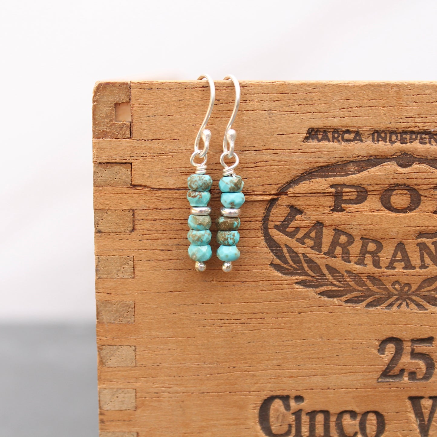 Mini Gemstone Stacks with Sterling Silver