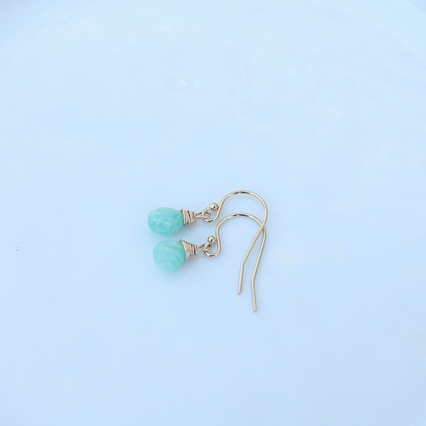 Briolette Dangles en Gold Filled