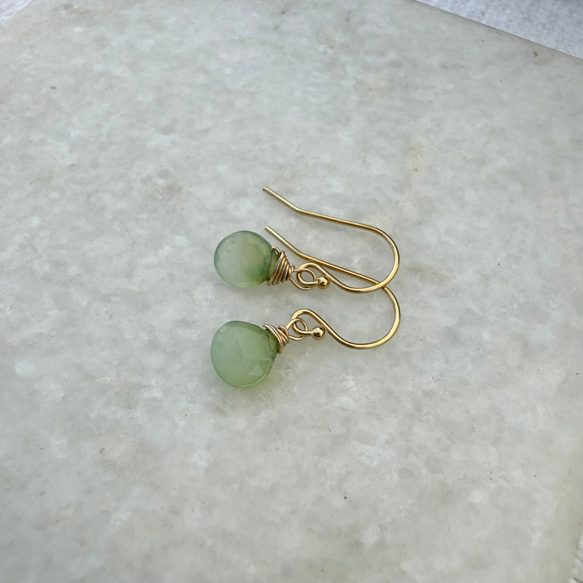 Briolette Dangles in Gold Filled