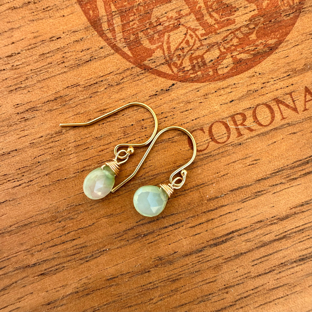 Briolette Dangles in Gold Filled