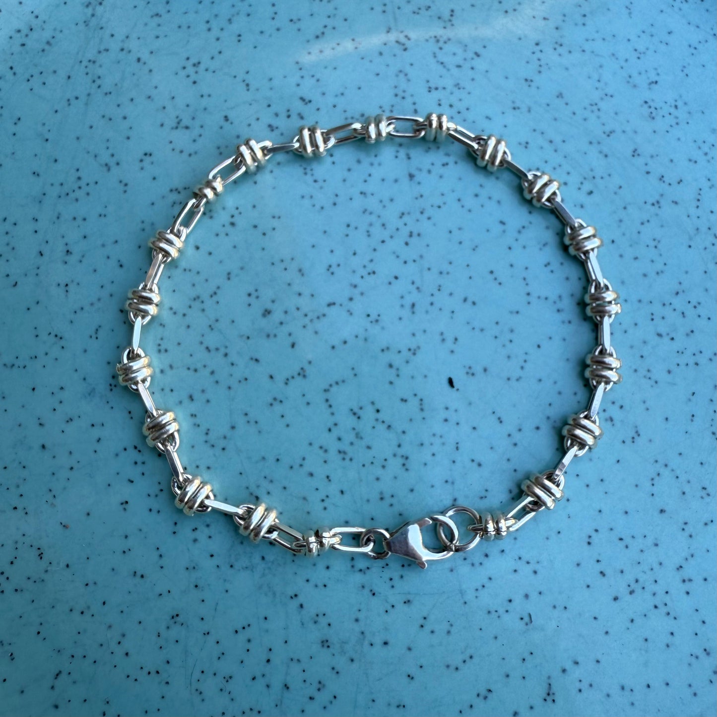 Sterling Silver Love Knot Bracelet