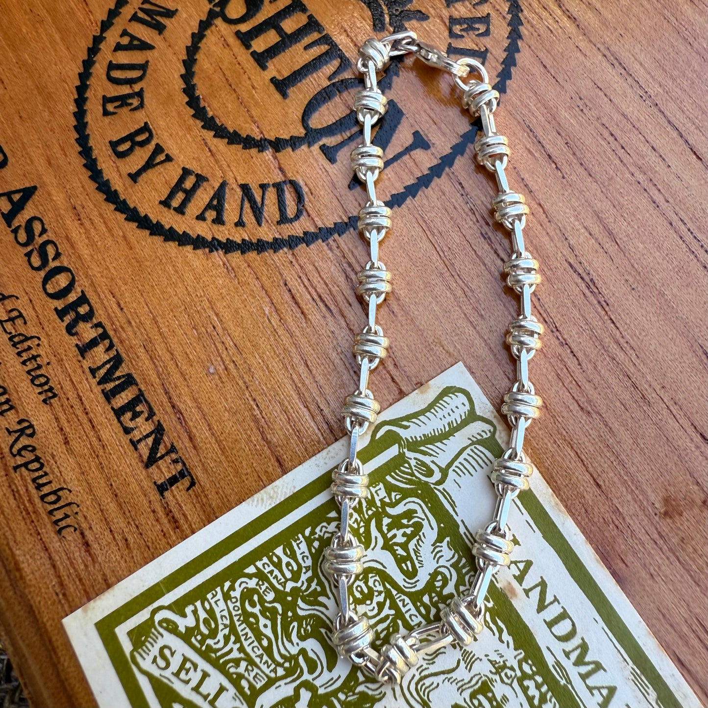 Sterling Silver Love Knot Bracelet