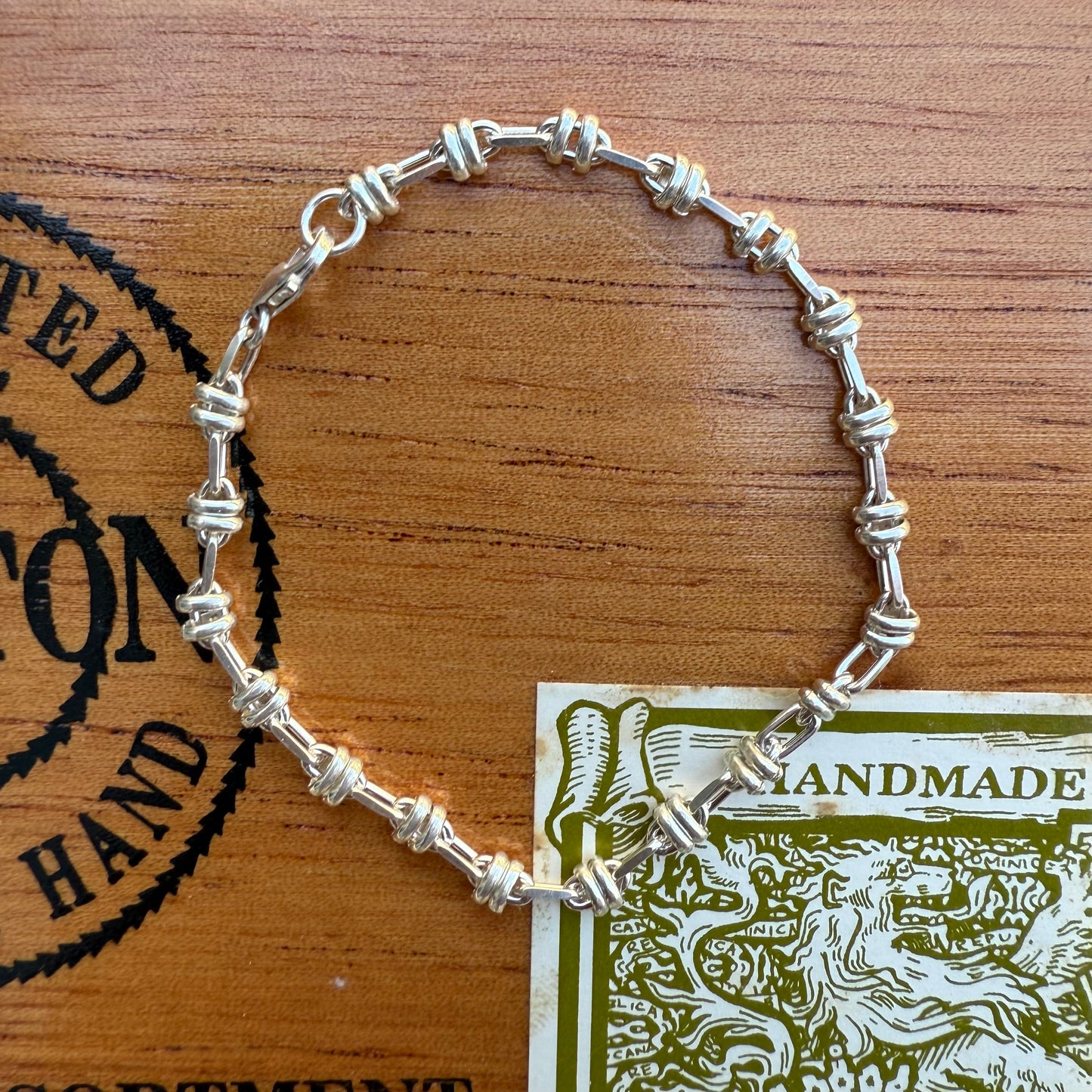 Sterling Silver Love Knot Bracelet
