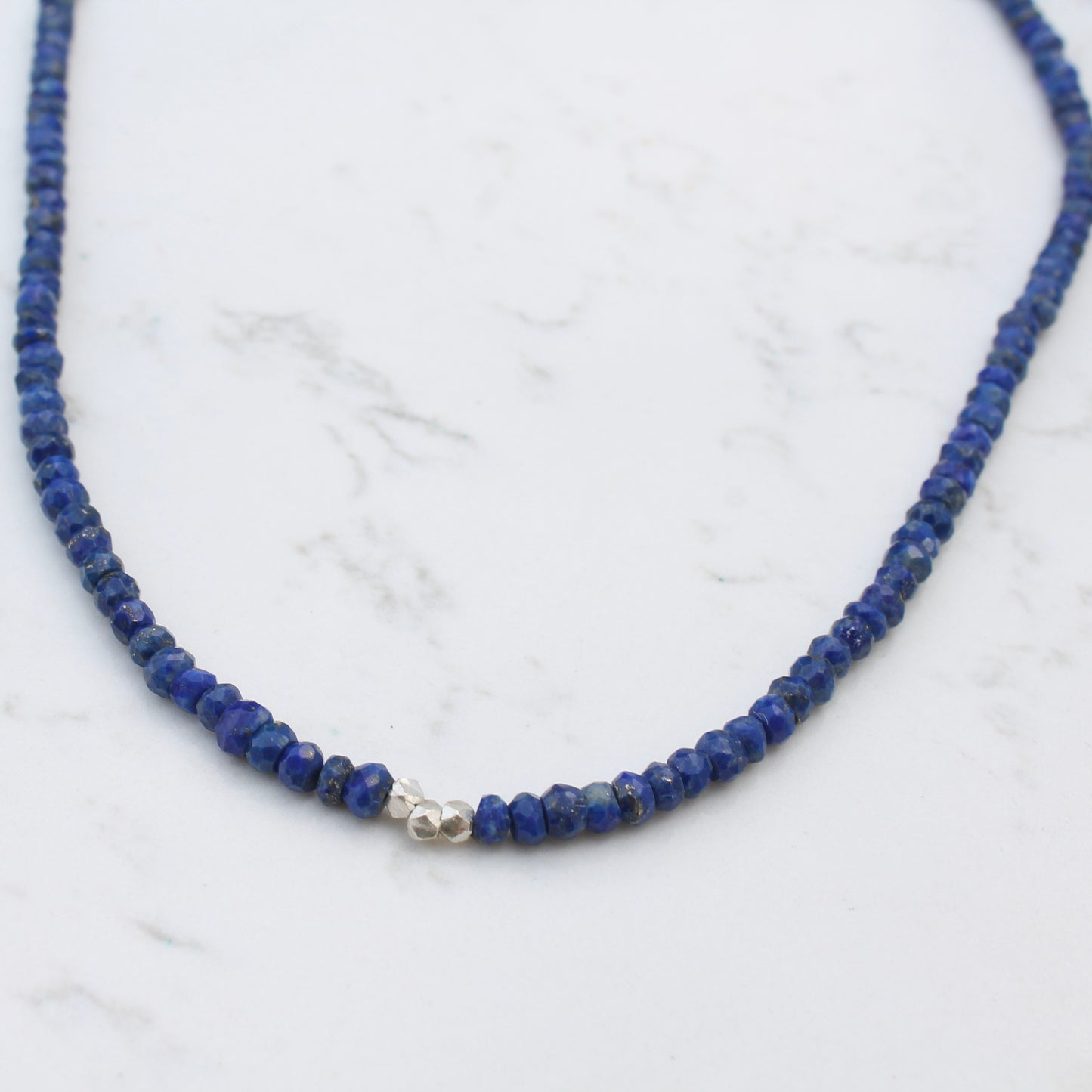 Lapis Lazuli Choker Necklace