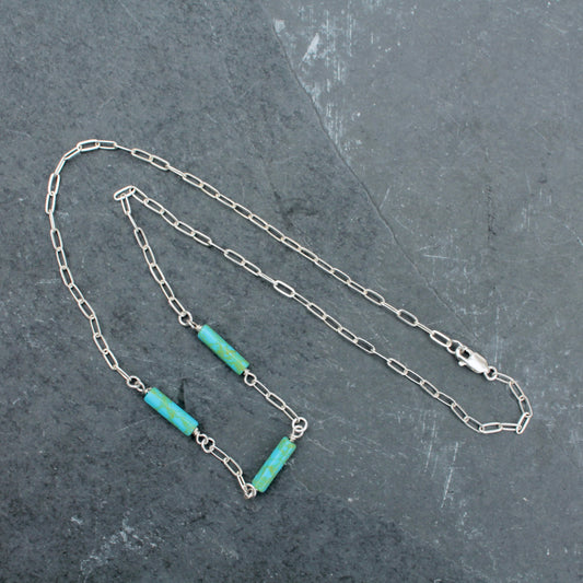 silver chain necklace