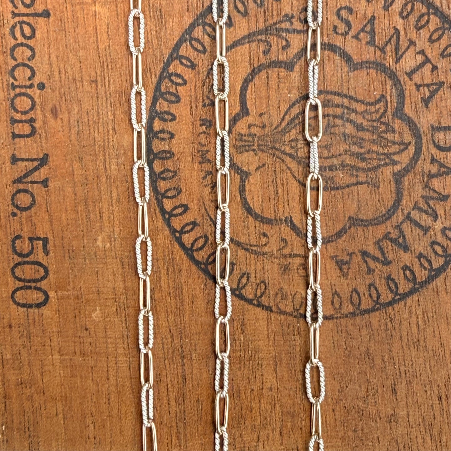 Twisted Cable Silver and Gold Filled Bracelet