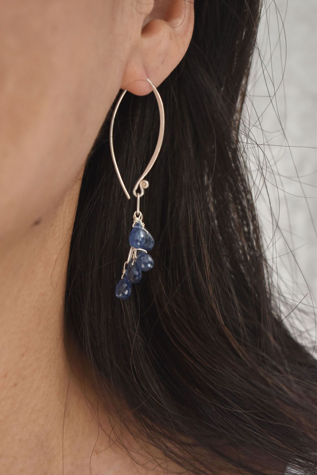 Gemstone Cascade Earrings