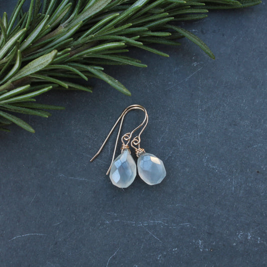 Briolette Dangles in Gold Filled